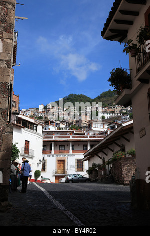 Taxco, koloniale Stadt bekannt für seine silberne Märkte, Bundesstaat Guerrero, Mexiko, Nordamerika Stockfoto