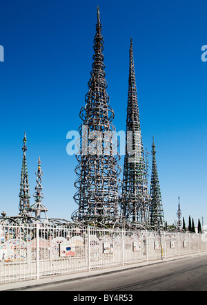 Watts towers Stockfoto