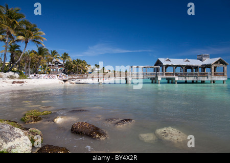 Strand in Key West, Florida Stockfoto