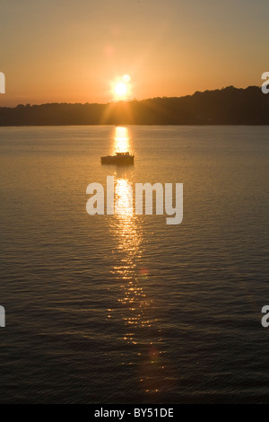 Menai Straits, Bangor. Stockfoto