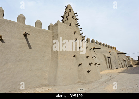 Die Djingareiber-Moschee in Timbuktu, Mali Stockfoto