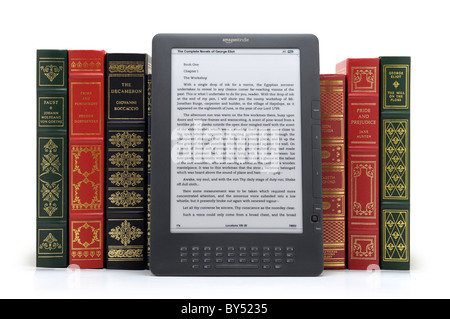 eBook Reader, Amazon Kindle DX 9,7' neueste generation Stockfoto