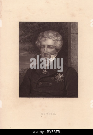 Baron Georges Cuvier (1769-1832) Stockfoto