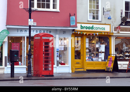 Broad Street, Oxford, Oxfordshire, England, Vereinigtes Königreich Stockfoto