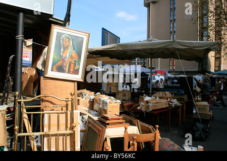 Porta Portese Flohmarkt in Rom, Italien Stockfoto