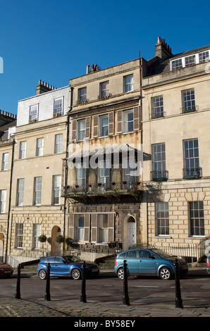 12 Marlborough Gebäude Bad Somerset England UK Stockfoto