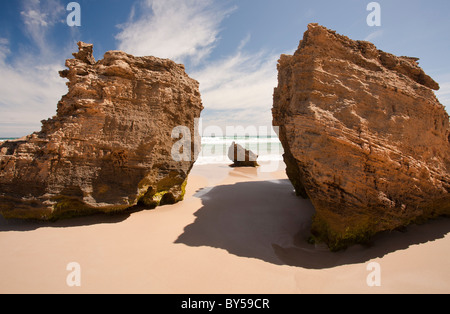 Lachs-Strand, d ' Entrecasteaux-Nationalpark, Northcliffe, Western Australia Stockfoto