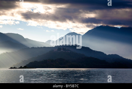 Sonne-Mond-See in Taiwan Stockfoto