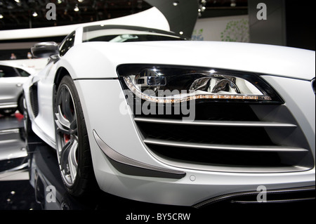 Audi R8 GT auf der 2011 North American International Auto Show in Detroit Michigan/USA Stockfoto