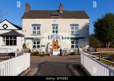 Schloss Haus Teestuben Trent Lock Sawley in der Nähe von Long Eaton Derbyshire England UK GB EU Europa Stockfoto