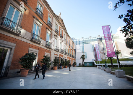 Museo Nacional Centro de Arte Reina Sofía in Madrid Spanien. Museum für moderne Kunst. Stockfoto