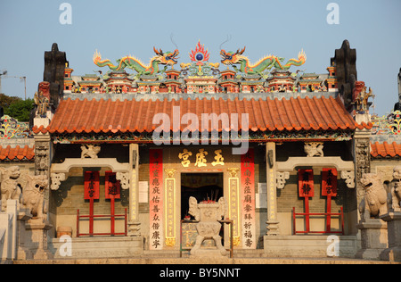 Pak Tai Tempel in Cheung Chau, Hong Kong Stockfoto