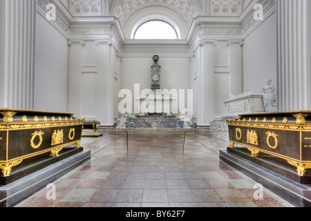 Die Kapelle von Frederik V im Dom zu Roskilde in Dänemark Stockfoto