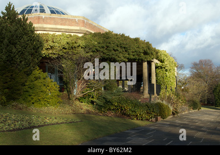 Sonne-Pavillon im Tal Gärten, Harrogate, Stockfoto