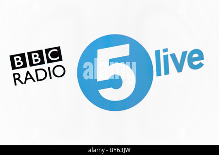 BBC Radio 5 Live-Website Screenshot Stockfoto