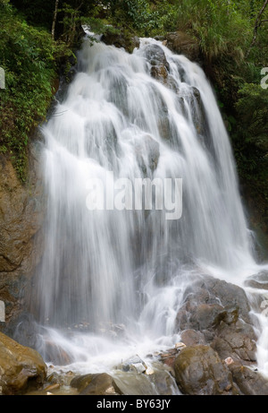 Katze Katze Wasserfall. Cat Cat Dorf. Sapa, Provinz Lao Cai, Vietnam. Stockfoto