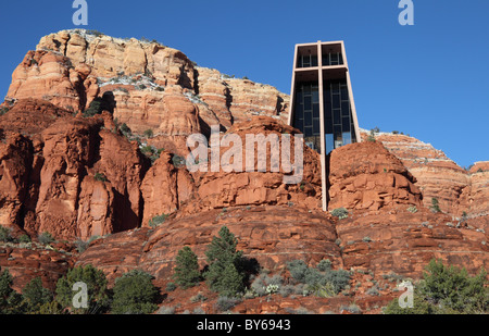 Kapelle des Heiligen Kreuzes in Sedona, Arizona Stockfoto