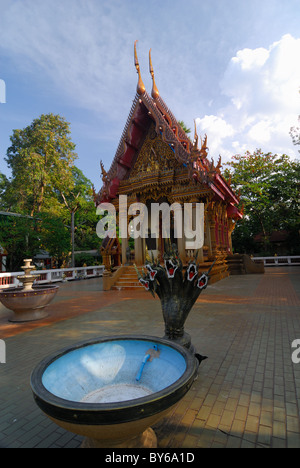 Der Tempel Wat Tung Sawang in Nong Khai, Thailand Stockfoto