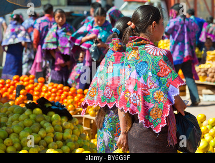 Festival von San Sebastian, Zinacantán, Chiapas, Mexiko Stockfoto