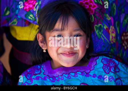 Festival von San Sebastian, Zinacantán, Chiapas, Mexiko Stockfoto