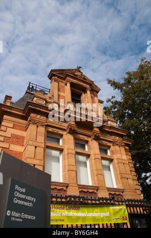 Greenwich Park, Royal Observatory, London. Stockfoto