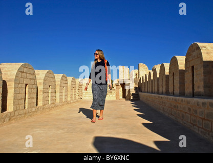 Touristen in der Ribat in Sousse, Tunesien Stockfoto