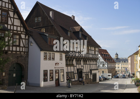 Lutherhaus-Luther-Haus-Museum, Eisenach, Thüringen, Deutschland, Europa Stockfoto