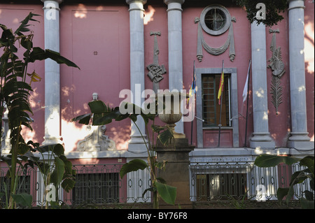 Die Innenstadt von Santa Cruz, Plaza del Principe, Museo de Bellas Artes, Teneriffa, Kanarische Inseln, Spanien Stockfoto