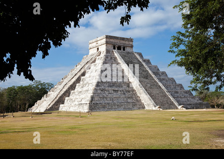 El Castillio, Chichen Itza, Mexiko Stockfoto