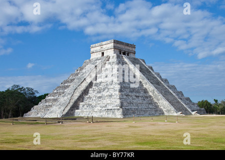 El Castillio, Chichen Itza, Mexiko Stockfoto