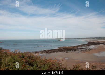 La Rocco Fort St Ouens Bay Jersey Stockfoto