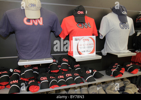 Atlanta Georgia, CNN Center, Cable News Network, Fernsehnachrichten, Medien, Weltzentrale, Inneneinrichtung, CNN Studio Tour, Geschäft, Geschäfte, Unternehmen, distric Stockfoto