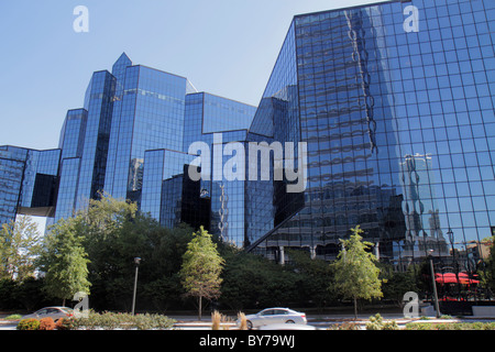 Atlanta Georgia, Buckhead, Peachtree Street, Atlanta Financial Center, erstklassiges Bürogebäude, Hochhaus Wolkenkratzer Gebäude Bürogebäude sp Stockfoto