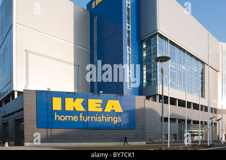 Eine große Ikea Einrichtungshaus in Coventry, West Midlands, England. Stockfoto