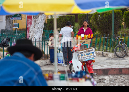 Kreditoren, San Cristobal de Las Casas, Chiapas, Mexiko Stockfoto