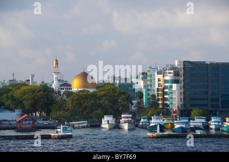 Malediven, Male, Hauptstadt Stadt der Malediven Archipel. Stockfoto