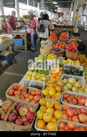 Tennessee, TN, Nashville, Nashville Farmers' Market, Shopping Shopper Shopper shoppen shoppen shoppen shoppen kaufen verkaufen, shoppen Geschäfte Business-Unternehmen, lokal angebaut, Fr. Stockfoto