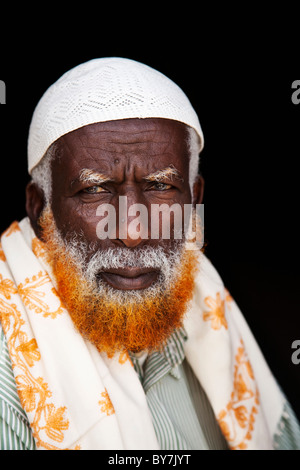 Händler in Hargeisa Markt, Somaliland Stockfoto