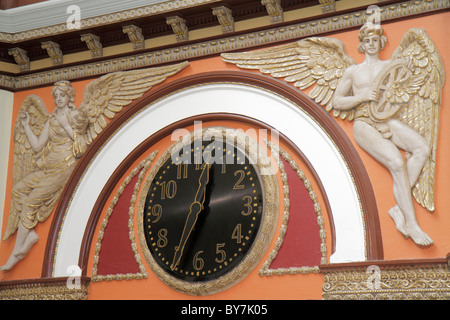 Tennessee Nashville, Wyndham Union Station Nashville Grand, Hotel, 1900, Lobby, restauriert, renoviert, ehemaliges Eisenbahnterminalviktorianisches Revival im romanischen Stil, Klo Stockfoto