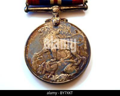 Kanadische Krieg-Medaille ausgezeichnet für alle Service-Mitarbeiter während des zweiten Weltkriegs. Stockfoto