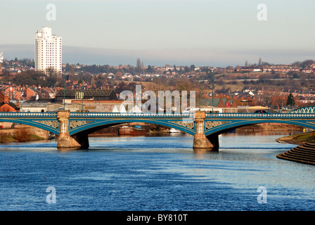 Trent Brücke Nottingham England uk Stockfoto