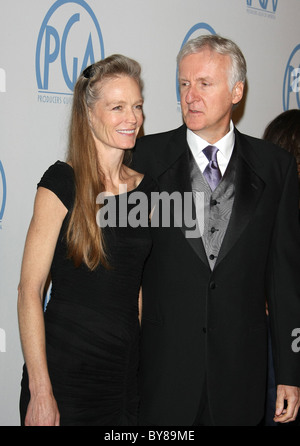 SUZY AMIS JAMES CAMERON 22. jährlichen PRODUCERS GUILD OF AMERICA AWARDS BEVERLY HILLS LOS ANGELES Kalifornien USA 22 Januar 20 Stockfoto