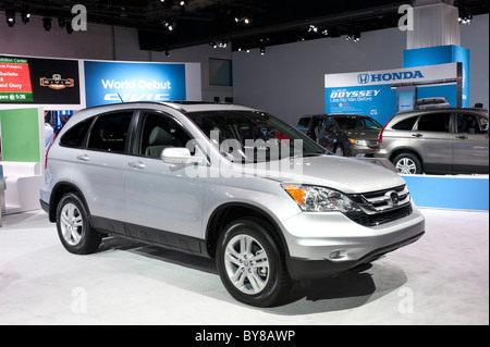 2011 Honda CR-V auf der 2011 North American International Auto Show in Detroit Stockfoto