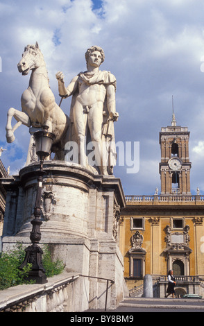 PALAZZO SENATORIO, SENATOR PALAST, CAPITOL, ROM, ITALIEN Stockfoto