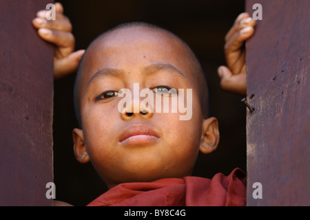 Burma, Birma, Myanmar, 20100223, Klosteralltag Stockfoto