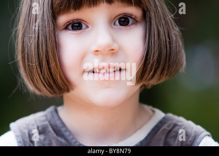 fotografische Porträt eines Mädchens Stockfoto