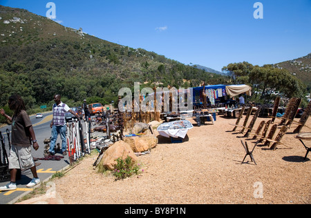 Hout Bay am Straßenrand Kuriositäten - Kap-Halbinsel - Südafrika Stockfoto