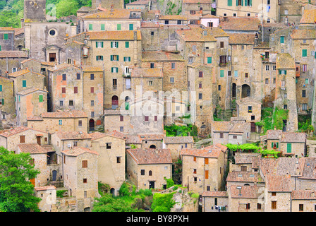 Sorano 07 Stockfoto