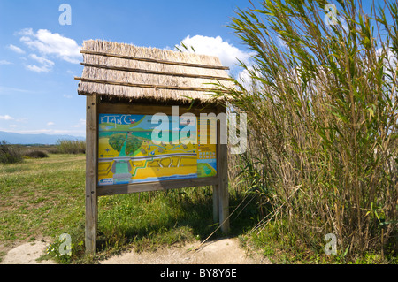 Etang de Canet Saint-Nazaire, Pyrenees Orientales, Roussillon, Frankreich Stockfoto