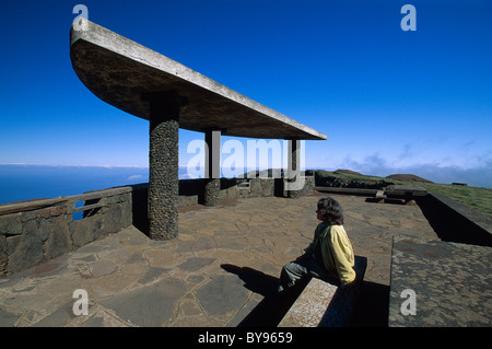 Mirador de Jinama, El Hierro, Kanarische Inseln, Spanien Stockfoto